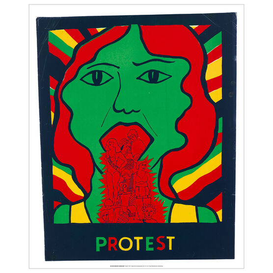 See Red Women's Workshop Protest poster